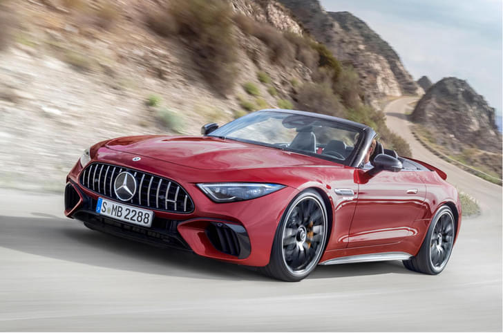 Mercedes Benz Sl Front Right Three Quarter